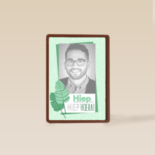 hiep hiep hoera blaadjes