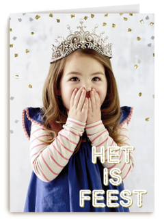 het is feest met glitters