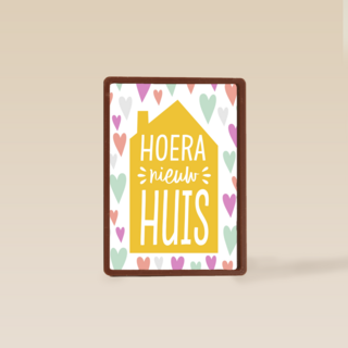 hoera nieuw huis me hartjes