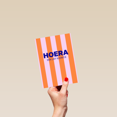Hoera een lief kleintje