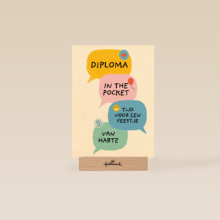 Diploma tijd voor een feestje