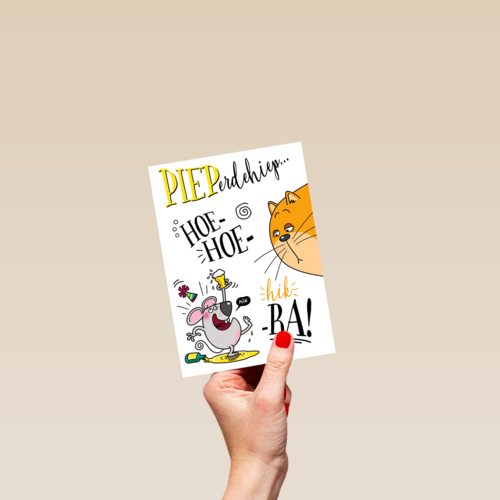 verjaardagskaart pieperdehiep hoera