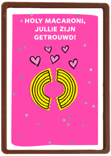 Holy macaroni jullie zijn getrouwd