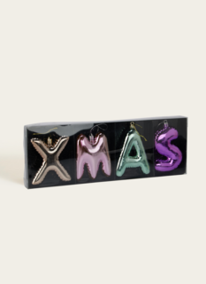 XMAS Letters Ornament  