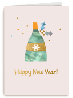 Happy New Year Fles