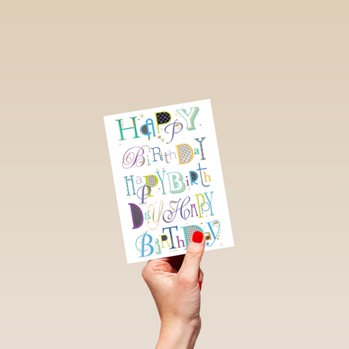 verjaardag kaart man klassiek happy birthday turnowsky