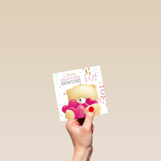 valentijnkaart lieve valentijns groetjes