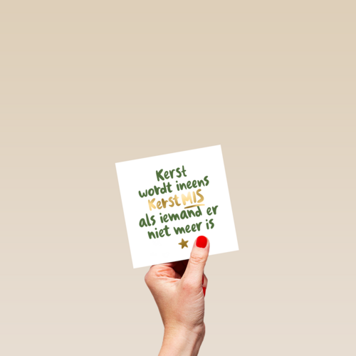 herinnering kerst wordt kerstmis als iemand er niet is