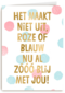 zwangerschap aankondiging het maakt niet uit roze of blauw