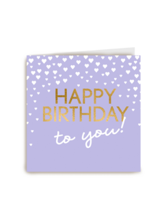 verjaardag kaart stijlvol happy birthday to you