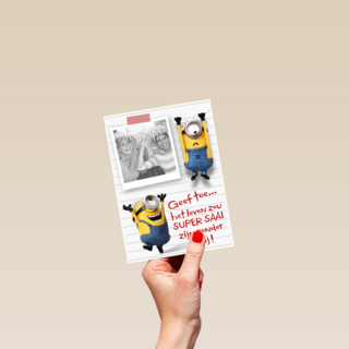 het leven zou saai zijn zonder minions kaart