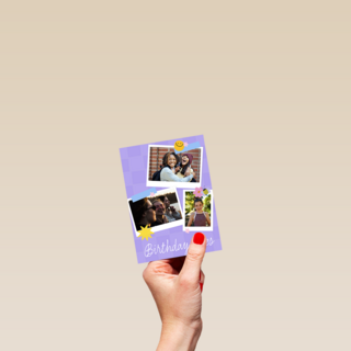 Verjaardag Polaroid Fotos