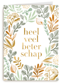 Heel veel beterschap floral