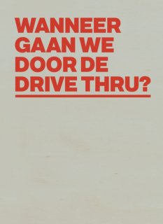 andC wanneer drive-thru