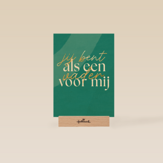 Vaderdag als een vader voor mij