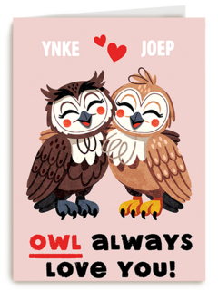 Folio Owl Always Love You