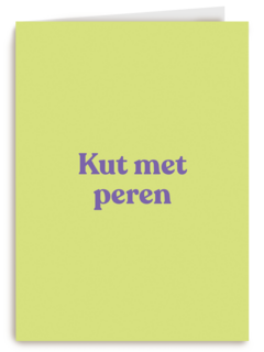 Kut met peren andC