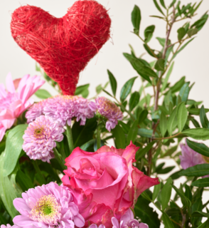 Moederdag Boeket Elizabeth met Merci Mama