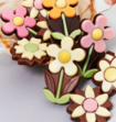 Cadeaubox met Bloemen Chocolade