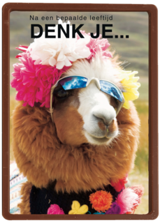 na een bepaalde tijd denk je
