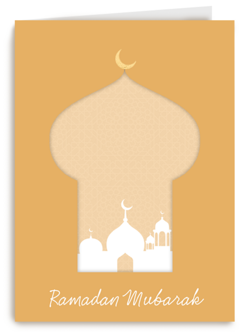 ramadan kaart moskee ramadan mubarak