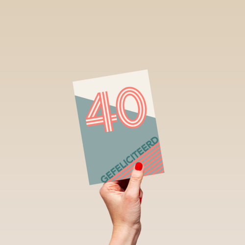 40 jaar gefeliciteerd