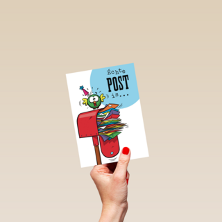 funny mail echte post is