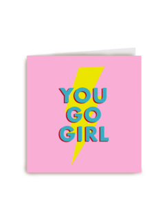 you go girl lightning powervrouw