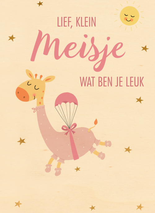 geboorte dochter lief klein meisje wat ben je leuk