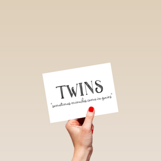 twins sometimes miracles come in pairs