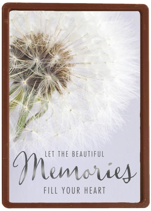 condoleance let the memories fill your heart