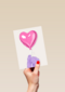 Hart Ballon Fluffy Hands