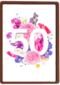 Verjaardagskaart 50 bloemen