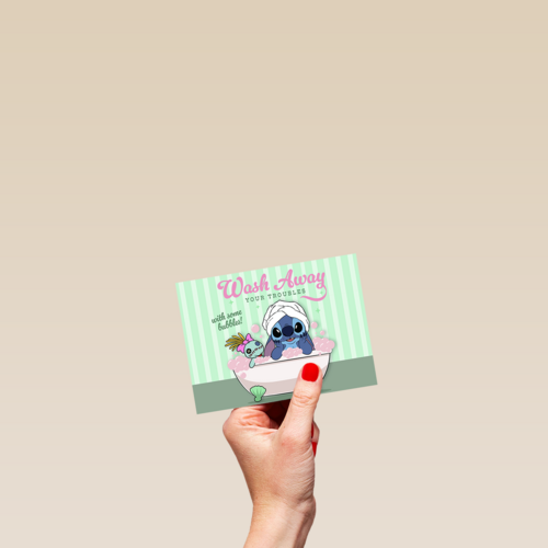 Stitch Wash away your troubles