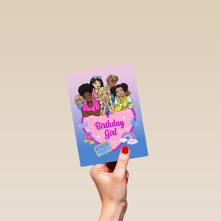 Barbie Birthday Girls Heart