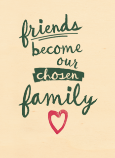 valentijnkaart friends become our closer family