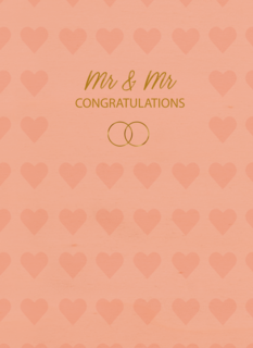 Mr Mr congratulations hearts