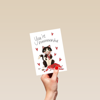 Valentine You are purrfect Matia