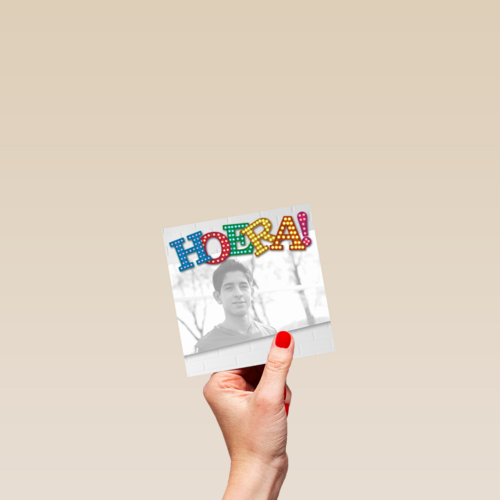 hoera licht letters