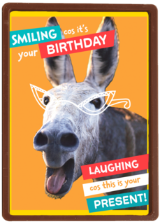 Smiling cos its your birthday