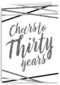 Verjaardagskaart Cheers to 30 years