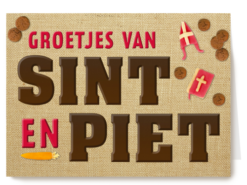 groetjes van sint en piet