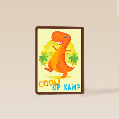 op kamp kaart dinosaurus
