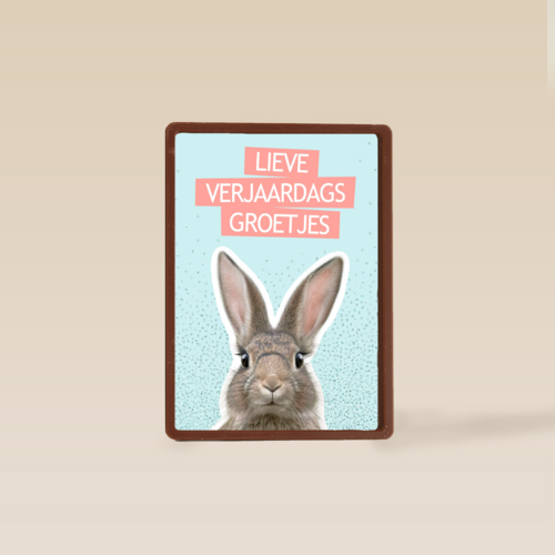 een konijntje voor je verjaardag