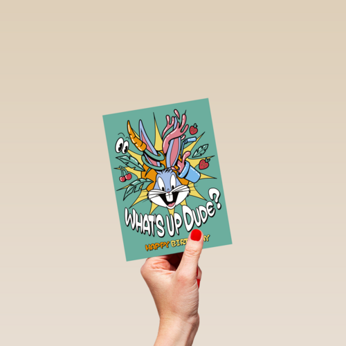 whats up dude van bugs bunny