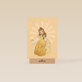 prinses kaart disney blanco belle