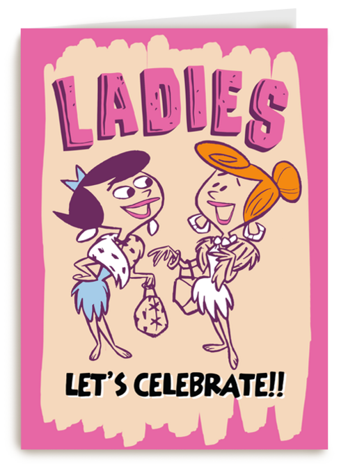 flintstones wilma and betty celebrate