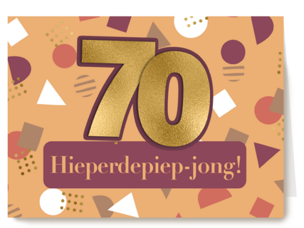 hieperdepiep jong 70 jaar
