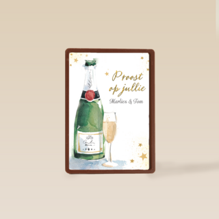 huwelijksjubileum proost op jullie