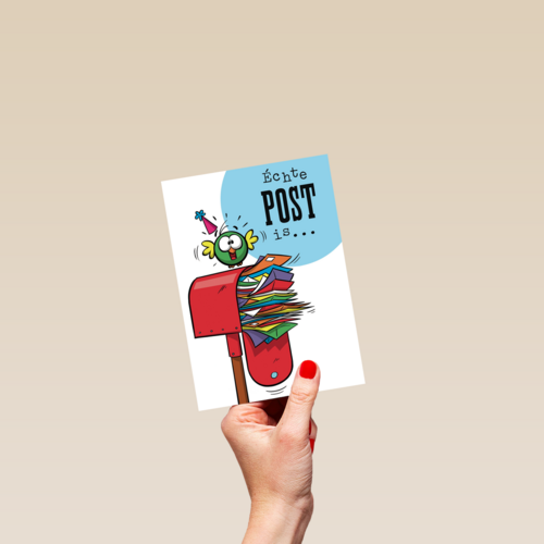 funny mail echte post is
